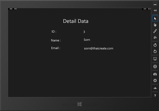 Windows Store Apps Master Detail