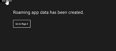 Windows Store Apps Roaming app data