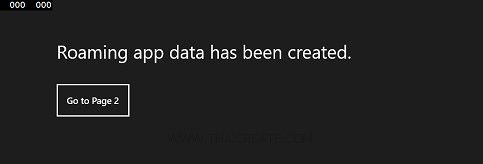 Windows Store Apps Roaming app data Windows Store Apps Roaming app data
