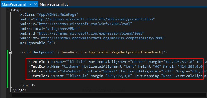 Windows Store Apps VB.Net Windows Store Apps VB.Net