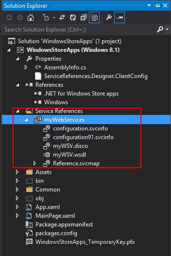 Windows Store App and Web Services (C#) Windows Store App and Web Services (C#)