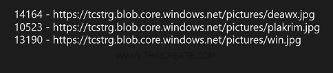 Windows Store Apps and Windows Azure Blob Storage (C#)