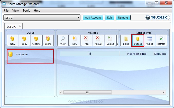Windows Store Apps and Windows Azure Queue Storage (C#)