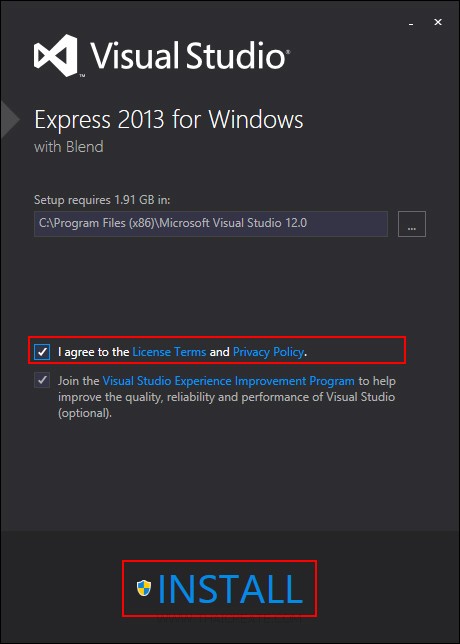 Visual Studio 2013 Express