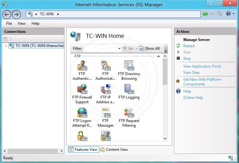 IIS8 and Windows 8 Release Preview