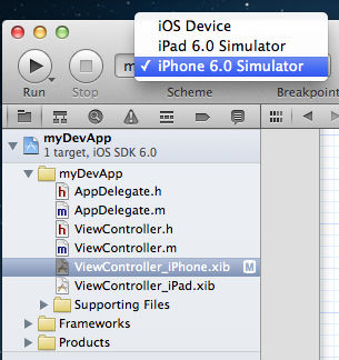 Xcode Create Project iPhone iPad