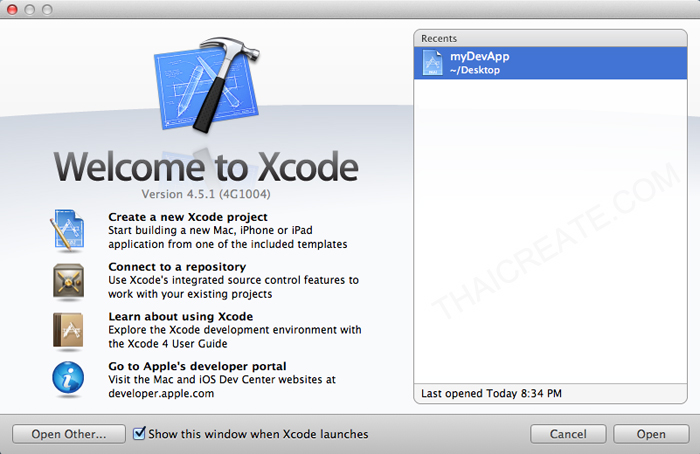 Xcode Create Project iPhone iPad